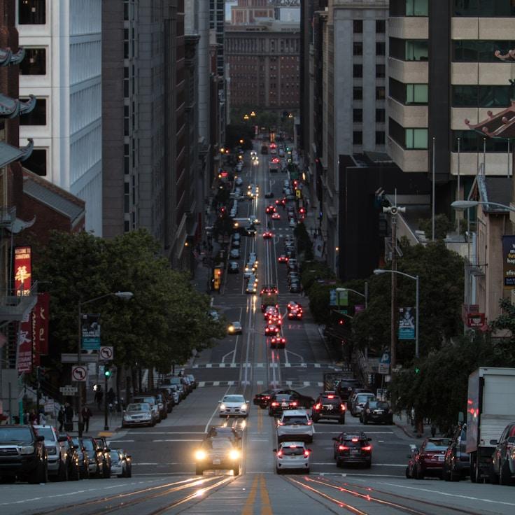 Sunset outdoors in Canada